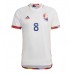 Camisa de time de futebol Bélgica Youri Tielemans #8 Replicas 2º Equipamento Mundo 2022 Manga Curta